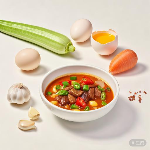 工作日二人快手晚餐：杭椒小炒肉、咖喱炖菜、番茄蛋汤