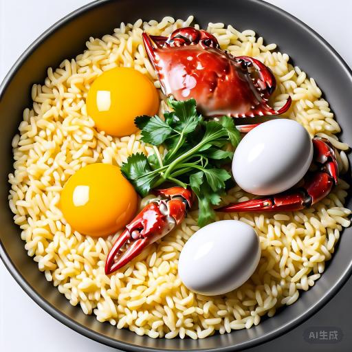 梭子蟹炒黄粿（黄米粿）