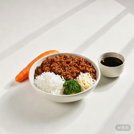 泡菜猪肉饭（杂蔬汤）