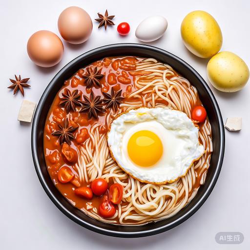 番茄食蔬打卤面