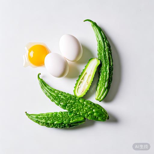 苦瓜尖椒炒鸡蛋