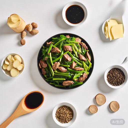 酸菜炒鸭胗