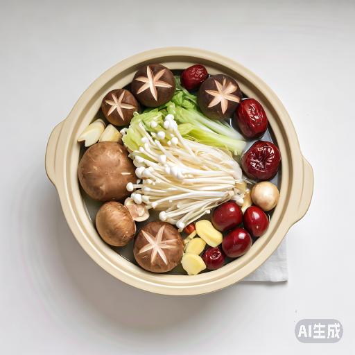 鸡丝杂菌煲