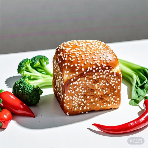 黑芝麻奶酥吐司【一次发酵】